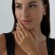 Серебряное кольцо Diamant 94-210-02036-1 с бриллиантом