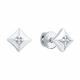 Серебряные серьги Diamant 94-222-02137-1 с бриллиантом