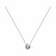 Серебряное колье Diamant 94-270-02058-1 с бриллиантом