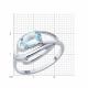 Серебряное кольцо Diamant 94-310-00174-1 с топазом
