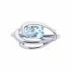 Серебряное кольцо Diamant 94-310-00174-1 с топазом