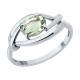 Серебряное кольцо Diamant 94-310-00186-2 с празиолитом