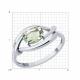 Серебряное кольцо Diamant 94-310-00186-2 с празиолитом