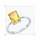 Серебряное кольцо Diamant 94-310-00395-1 с цитрином