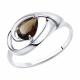 Серебряное кольцо Diamant 94-310-00594-4 с раухтопазом