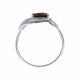 Серебряное кольцо Diamant 94-310-00594-4 с раухтопазом