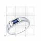 Серебряное кольцо Diamant 94-310-00772-1 с сапфировым корундом