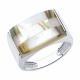Серебряное кольцо Diamant 94-310-00835-1 с перламутром