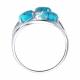 Серебряное кольцо Diamant 94-310-00859-1 с бирюзой