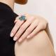 Серебряное кольцо Diamant 94-310-00865-1 с бирюзой