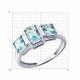 Серебряное кольцо Diamant 94-310-01769-1 с топазом