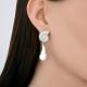 Серебряные серьги Diamant 94-321-00018-1 с жемчугом