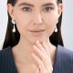 Серебряные серьги Diamant 94-321-00018-1 с жемчугом