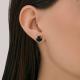 Серебряные серьги Diamant 94-322-02384-1 с агатом