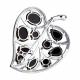 Серебряная брошь Diamant 94-340-00469-1 с фианитом и янтарём
