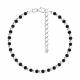 Серебряный браслет Diamant 94-350-00109-1 с шпинелью