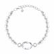 Серебряный браслет Diamant 94-350-00170-1 с жемчугом