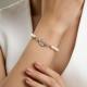 Серебряный браслет Diamant 94-350-00170-1 с жемчугом