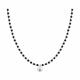 Серебряное колье Diamant 94-370-00109-1 с шпинелью