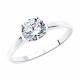 Серебряное кольцо SOKOLOV 94010279-91 с фианитом