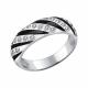 Серебряное кольцо SOKOLOV 94010396 с фианитом