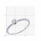 Серебряное кольцо SOKOLOV 94010629-91 с фианитом