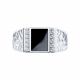 Серебряное кольцо SOKOLOV 94010713 с фианитом и эмалью