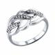 Серебряное кольцо SOKOLOV 94010717 с фианитом