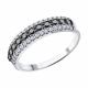 Серебряное кольцо SOKOLOV 94011271-91 с фианитом