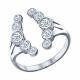 Серебряное кольцо SOKOLOV 94011315 с фианитом