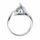 Серебряное кольцо SOKOLOV 94011327-91 с фианитом
