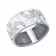 Серебряное кольцо SOKOLOV 94011343 с фианитом и эмалью