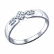 Серебряное кольцо SOKOLOV 94011453 с фианитом