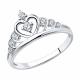 Серебряное кольцо SOKOLOV 94011483-91 с фианитом