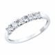Серебряное кольцо SOKOLOV 94011486-91 с фианитом