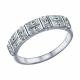 Серебряное кольцо SOKOLOV 94011533 с фианитом