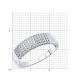 Серебряное кольцо SOKOLOV 94011537-91 с фианитом