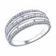 Серебряное кольцо SOKOLOV 94011692 с фианитом
