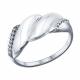 Серебряное кольцо SOKOLOV 94011738 с фианитом
