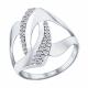 Серебряное кольцо SOKOLOV 94011854 с фианитом