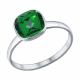 Серебряное кольцо SOKOLOV 94011871 с кристаллом Swarovski