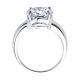 Серебряное кольцо SOKOLOV 94012073-91 с фианитом