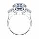 Серебряное кольцо SOKOLOV 94012076-91 с фианитом