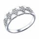 Серебряное кольцо SOKOLOV 94012265 с фианитом