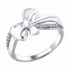 Серебряное кольцо SOKOLOV 94012326 с фианитом