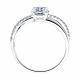 Серебряное кольцо SOKOLOV 94012676-91 с фианитом