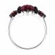 Серебряное кольцо SOKOLOV 94012712 с фианитом и кристаллом Swarovski