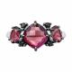 Серебряное кольцо SOKOLOV 94012712 с фианитом и кристаллом Swarovski