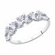 Серебряное кольцо SOKOLOV 94012848-91 с фианитом
