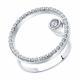 Серебряное кольцо SOKOLOV 94012992-91 с фианитом
